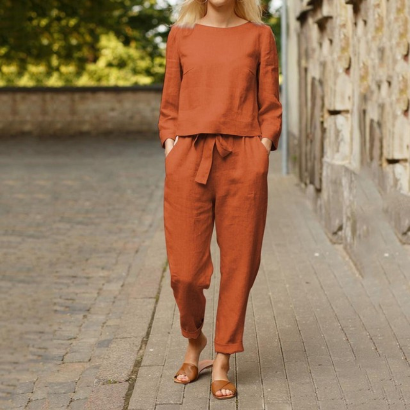 Ensemble Élégant à Manches Longues pour Femmes