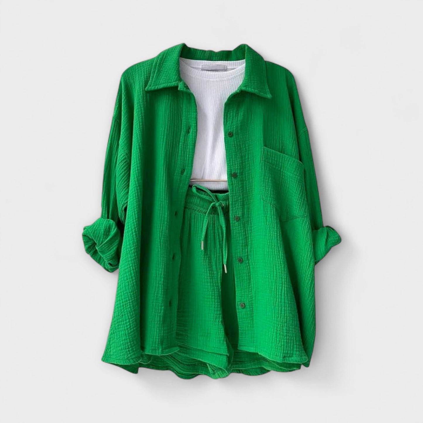 Chic Ensemble d'été à Manches Longues pour Femmes - Marie Montel