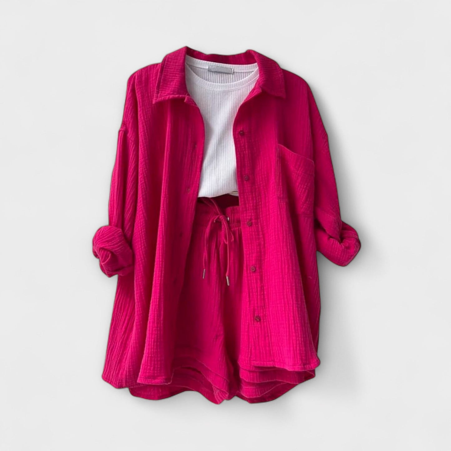 Chic Ensemble d'été à Manches Longues pour Femmes - Marie Montel