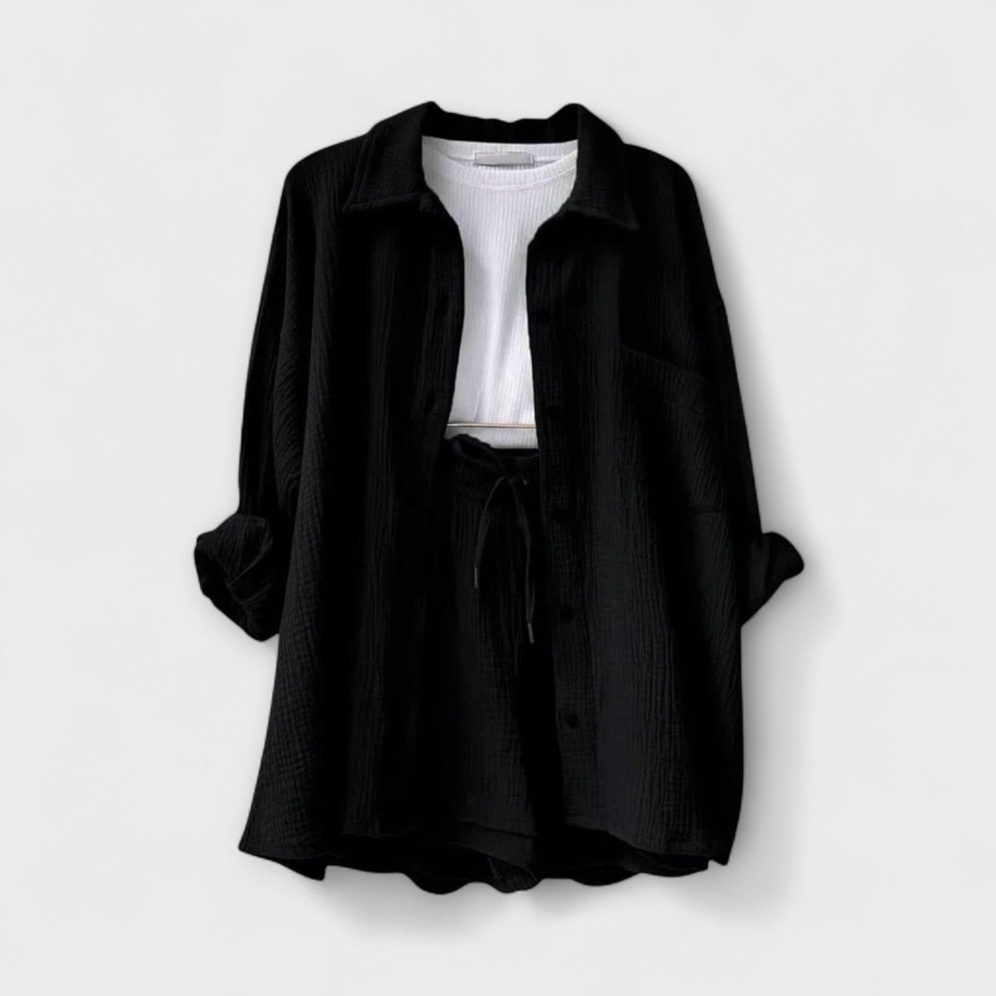 Chic Ensemble d'été à Manches Longues pour Femmes - Marie Montel