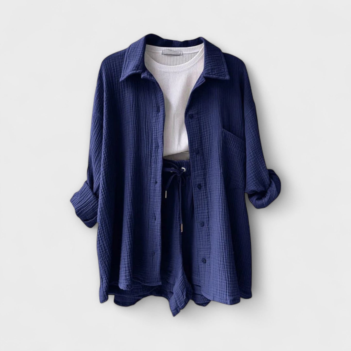Chic Ensemble d'été à Manches Longues pour Femmes - Marie Montel