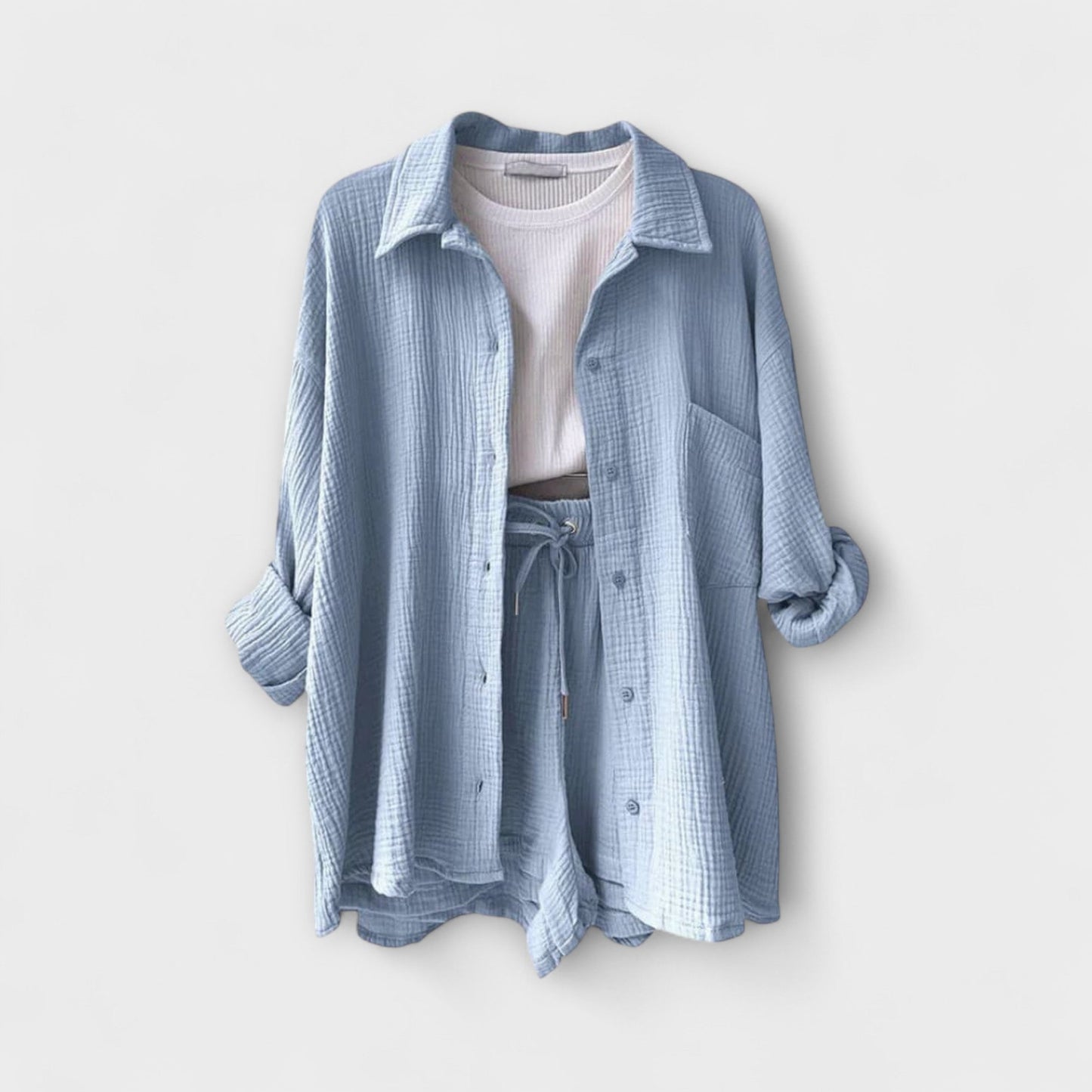 Chic Ensemble d'été à Manches Longues pour Femmes - Marie Montel
