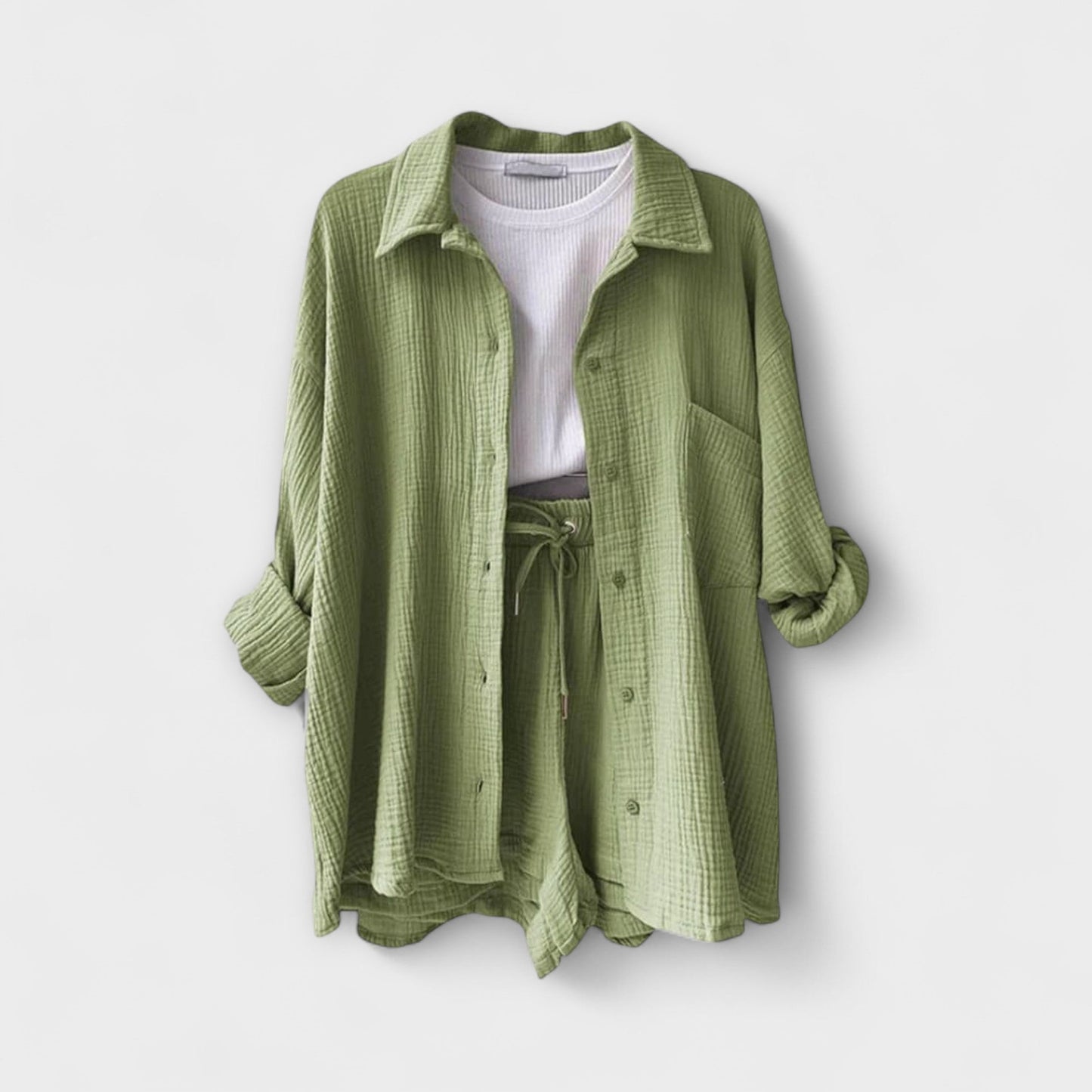 Chic Ensemble d'été à Manches Longues pour Femmes - Marie Montel