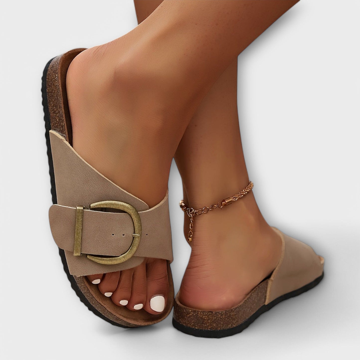 Sandales Élégantes en PU pour Femmes