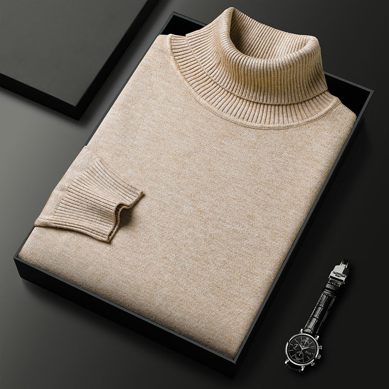 Pull Col Montant à Manches Longues pour Hommes