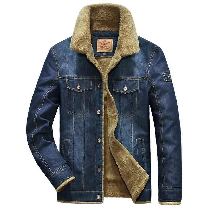 Élégant Blouson d'Hiver en Coton pour Hommes
