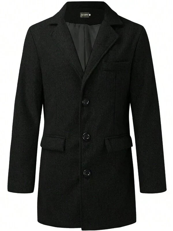 Élégant Manteau Long pour Hommes
