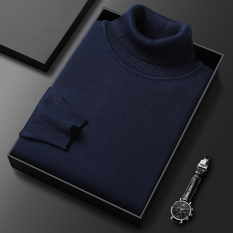 Pull Col Montant à Manches Longues pour Hommes