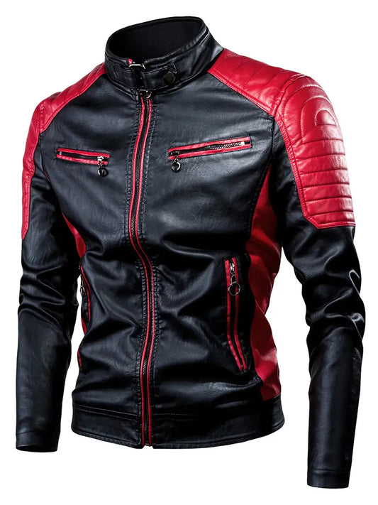 Veste de moto tendance pour hommes