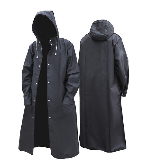 Veste de pluie longue pour hommes