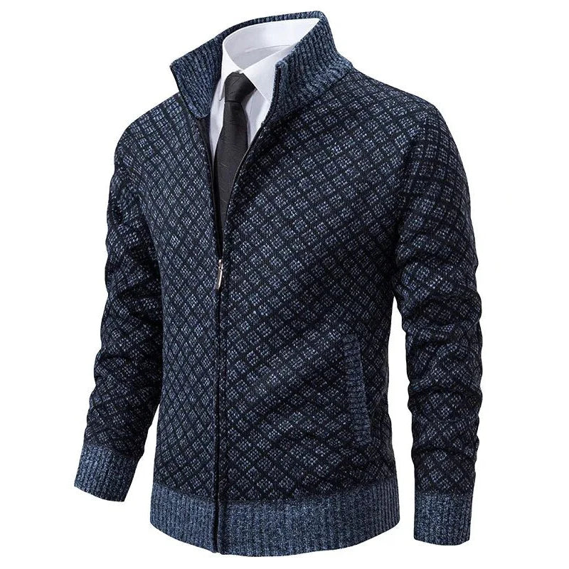 Gilet Décontracté à Col Montant pour Hommes