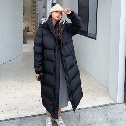 Manteau long en duvet pour femmes