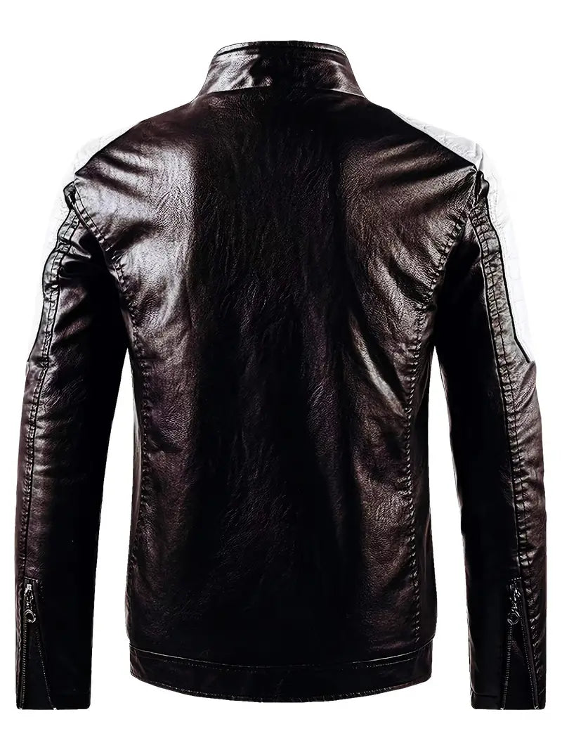 Veste de moto tendance pour hommes