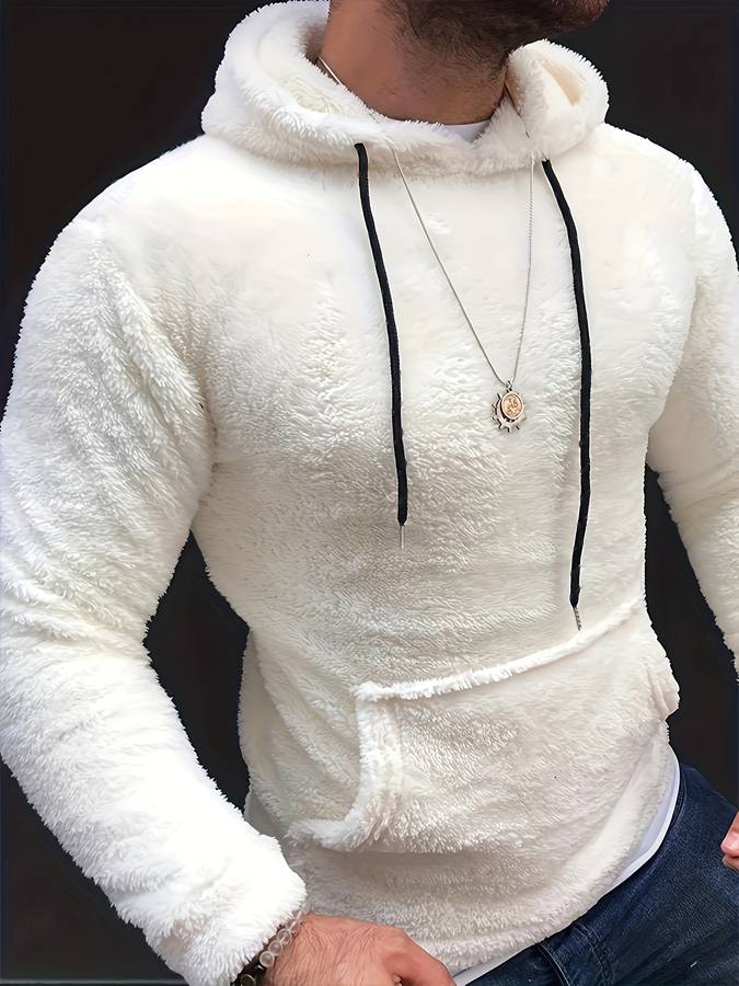 Sweat à capuche chaud pour hommes