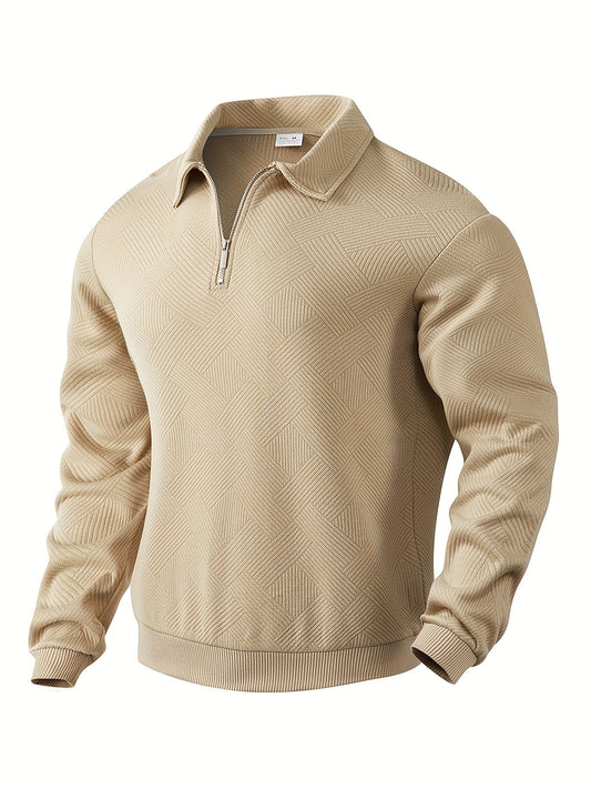 Pullover Décontracté avec Zip pour Hommes