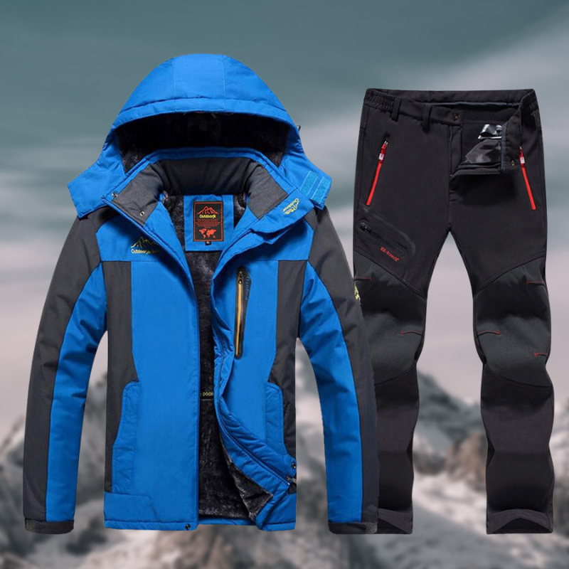 Ensemble d'Hiver Résistant et Élégant pour Hommes