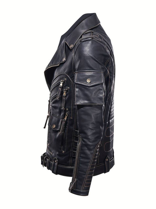 Veste de moto pour hommes