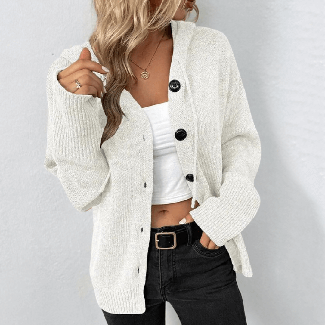 Cardigan Chic à Manches Longues pour Femmes