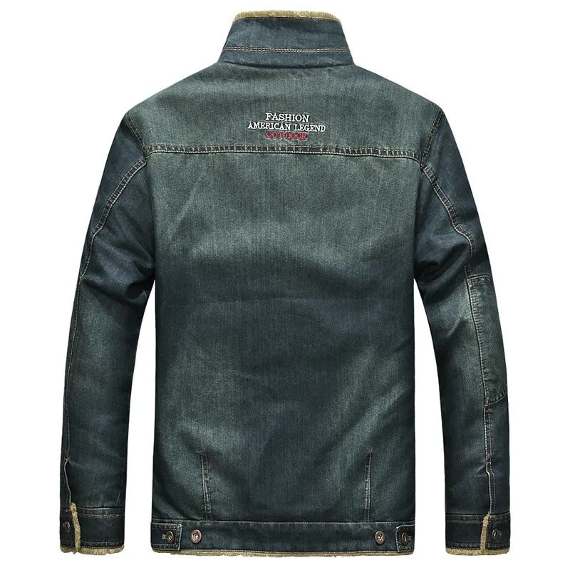 Élégant Blouson d'Hiver en Coton pour Hommes