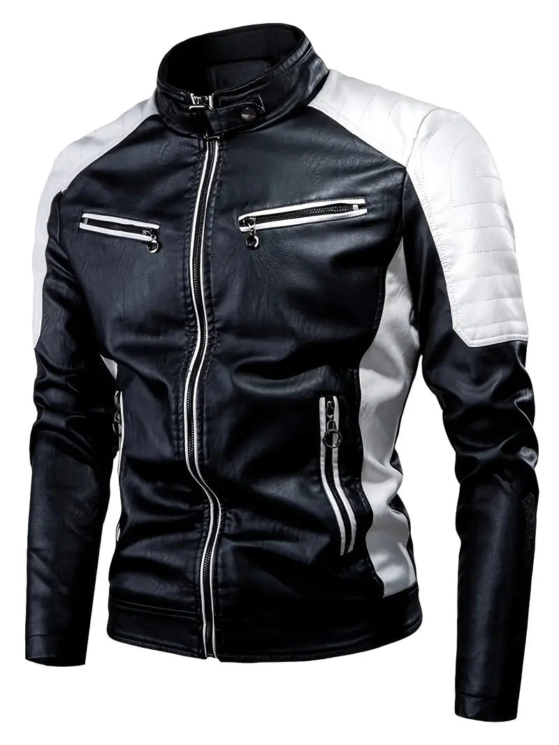 Veste de moto tendance pour hommes