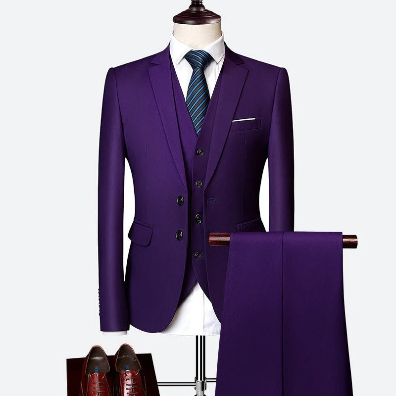 Costume d'Affaires Décontracté pour Hommes