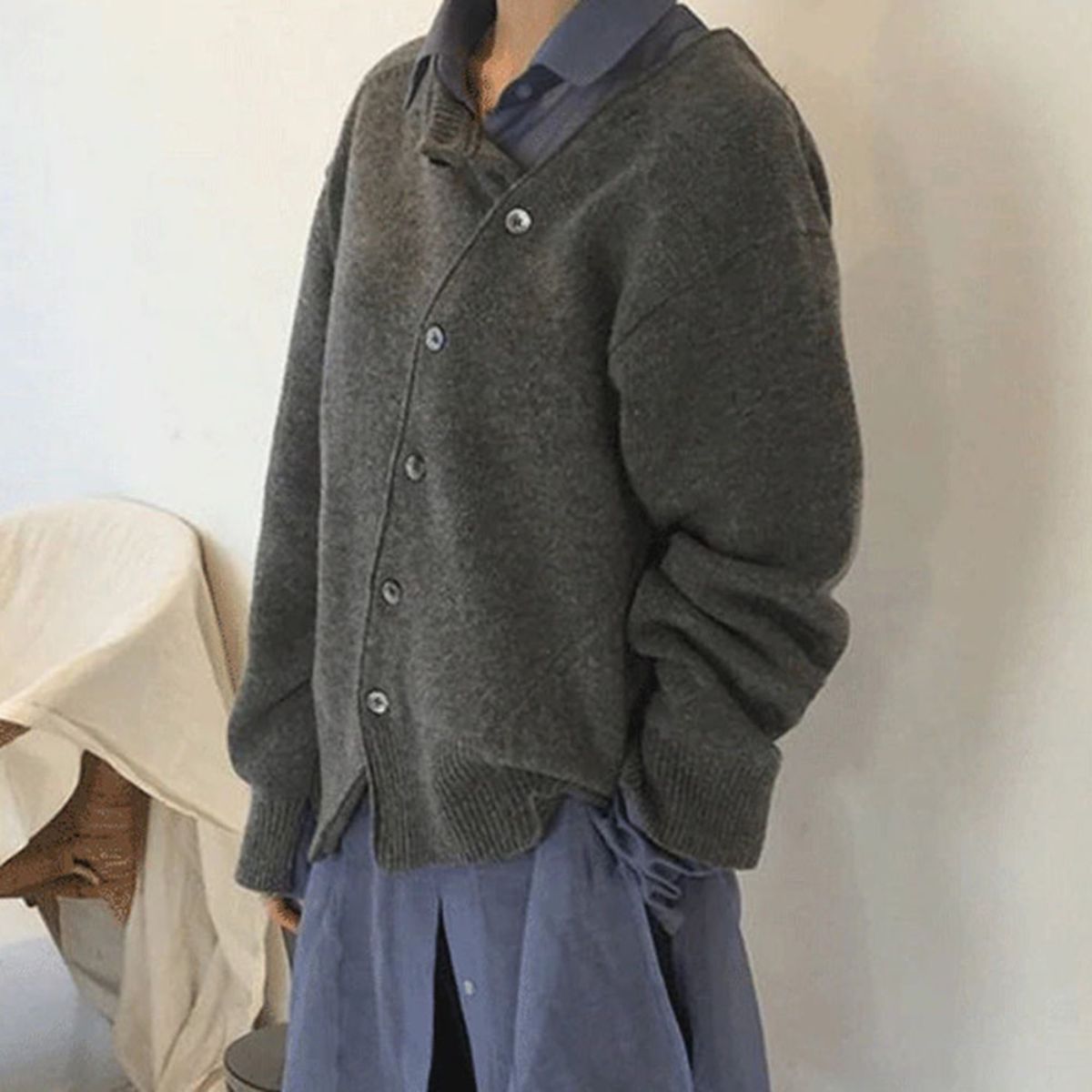 Cardigan Femme en Maille Douce – Look Tendance et Décontracté