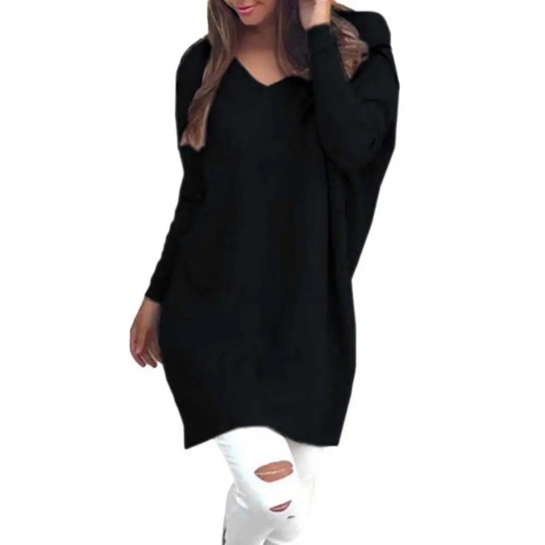 Pull Décontracté à Col Rond pour Femmes