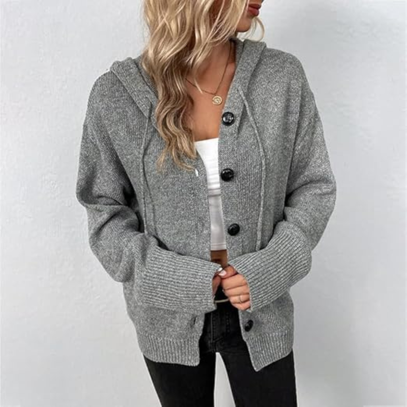 Cardigan Chic à Manches Longues pour Femmes