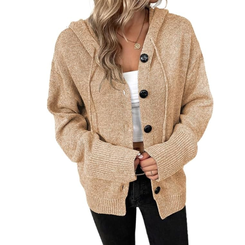Cardigan Chic à Manches Longues pour Femmes