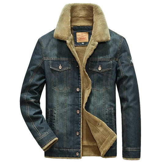 Élégant Blouson d'Hiver en Coton pour Hommes