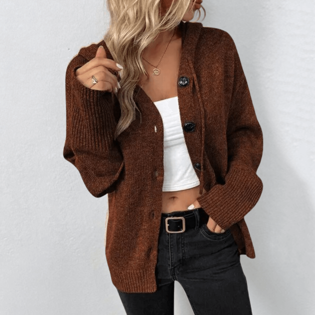 Cardigan Chic à Manches Longues pour Femmes