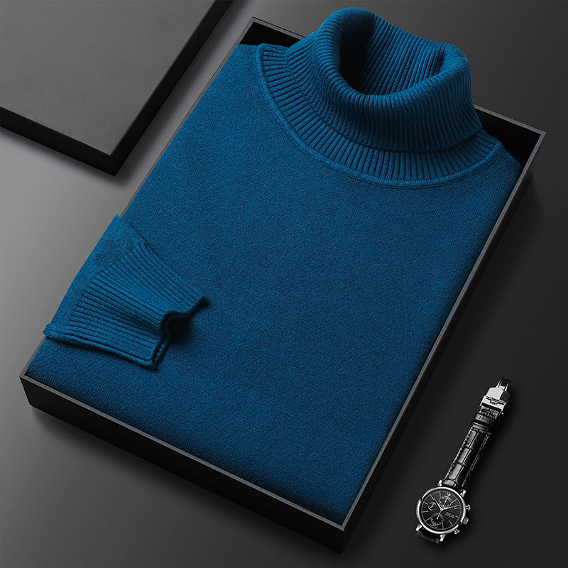 Pull Col Montant à Manches Longues pour Hommes