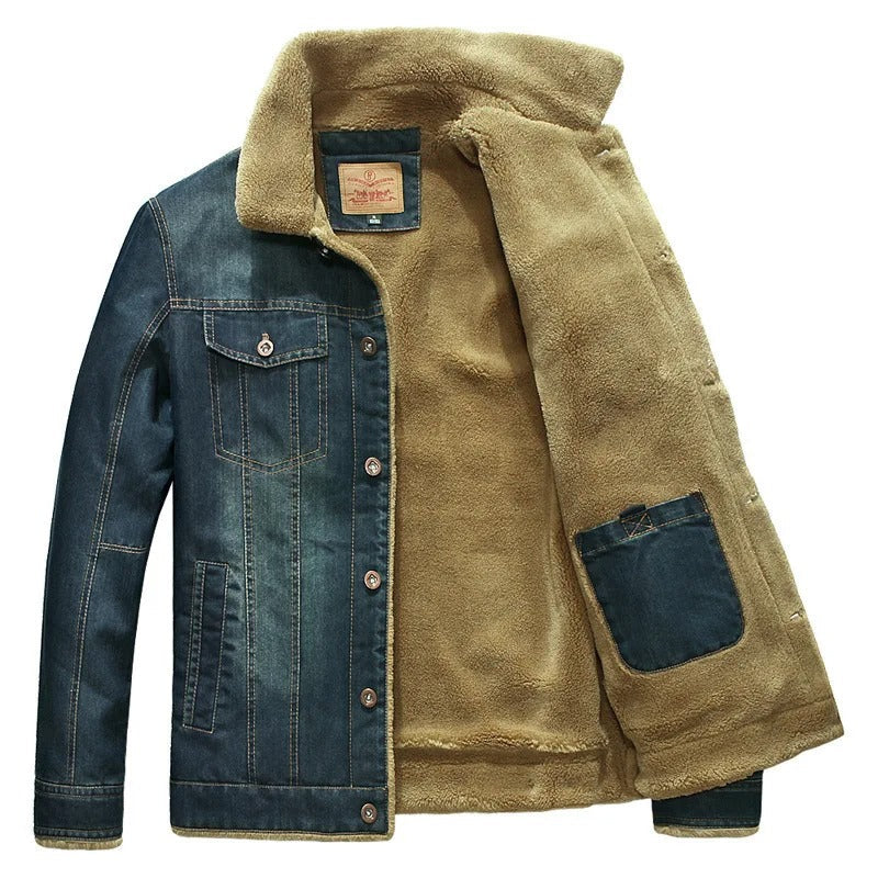 Élégant Blouson d'Hiver en Coton pour Hommes