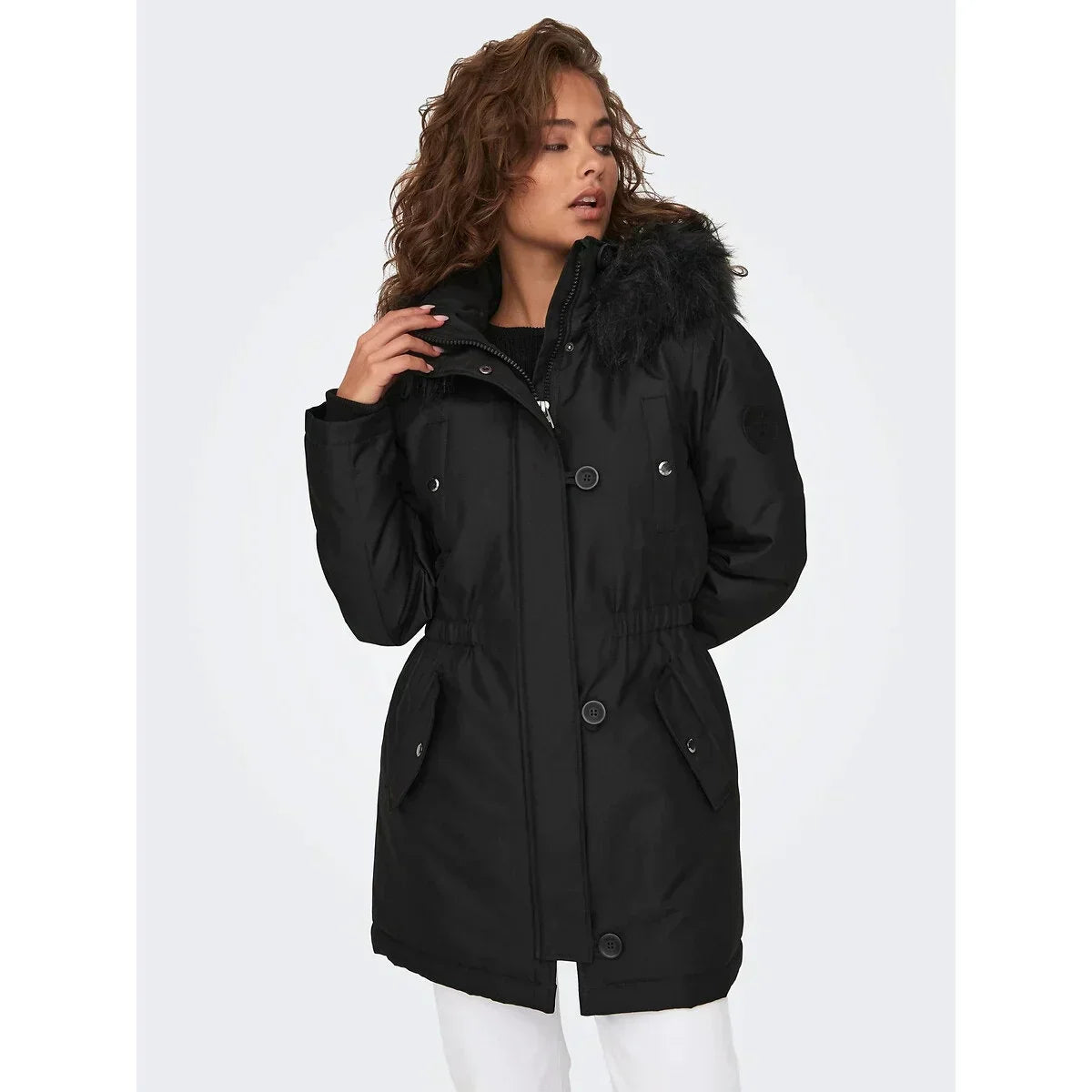 Veste imperméable longue pour femmes