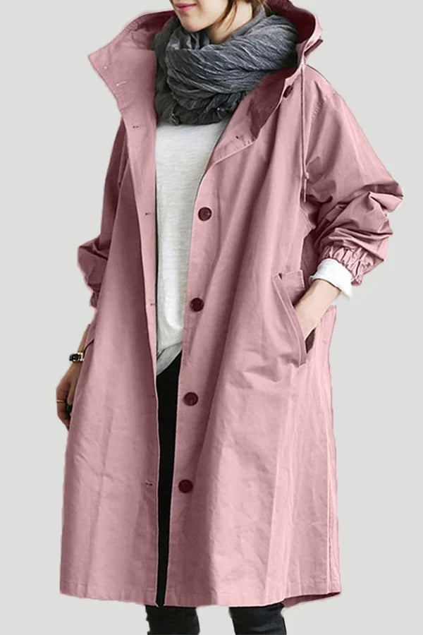 Manteau de pluie surdimensionné pour femmes