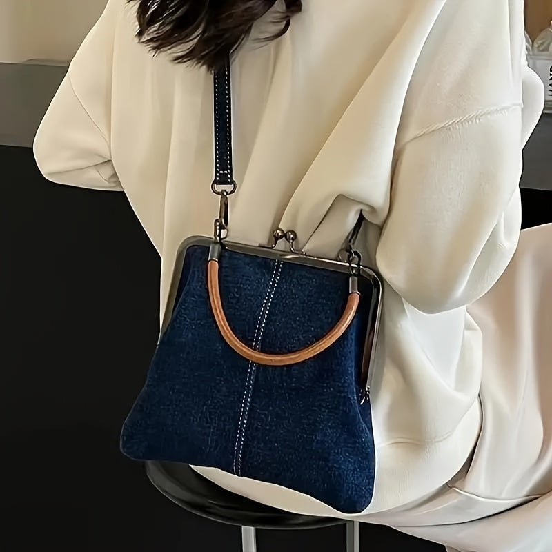 Chic Sac à Bandoulière en Jean pour Femmes