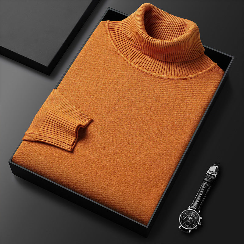 Pull Col Montant à Manches Longues pour Hommes