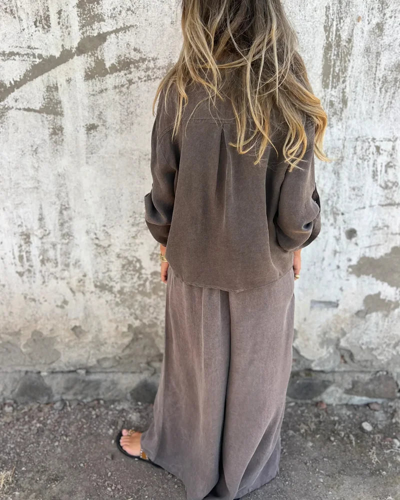 Élégant Ensemble à Manches Longues pour Femmes