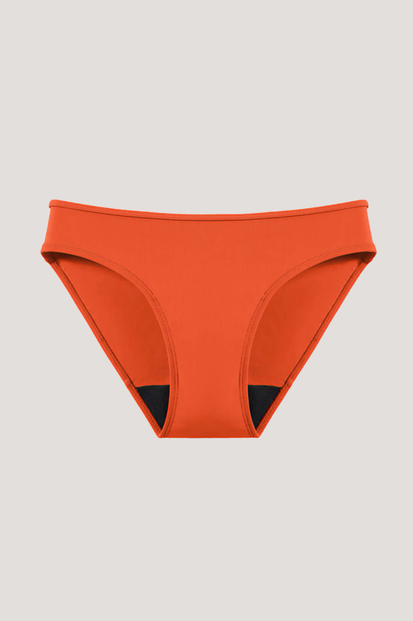 Bas de maillot à coupe échancrée avec finitions discrètes