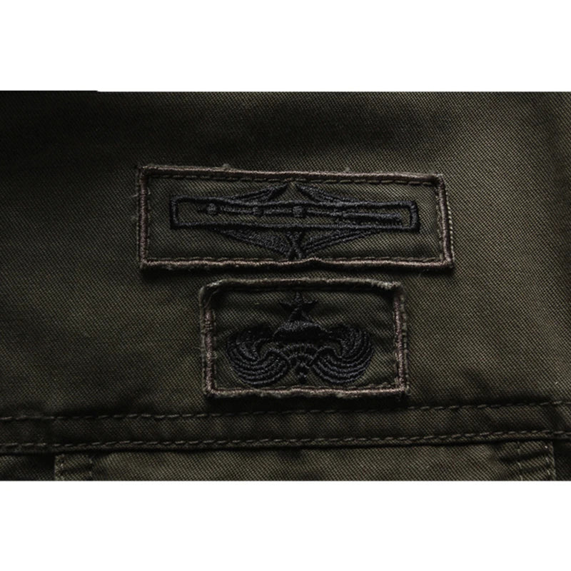 Veste Biker Décontractée en Coton pour Hommes