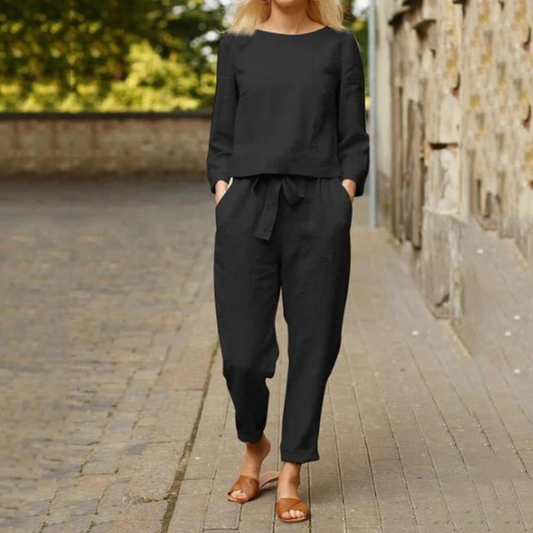Ensemble Élégant à Manches Longues pour Femmes