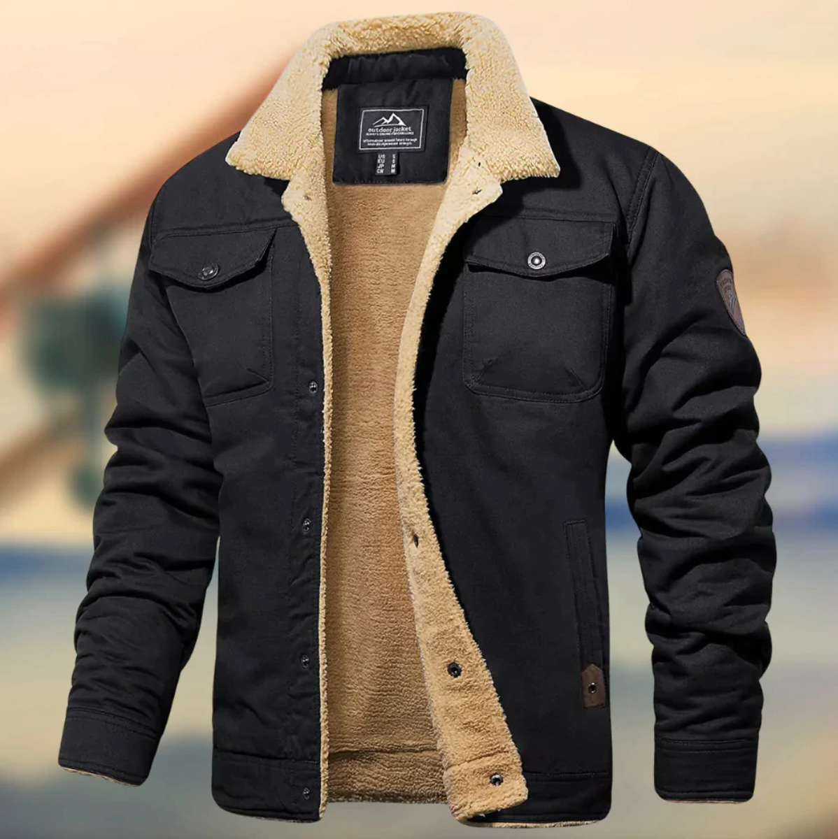 Veste d’Hiver Élégante pour Hommes