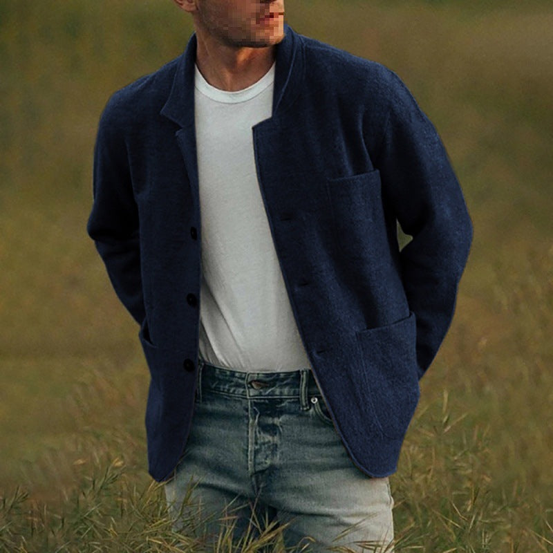 Veste Casual Multipoche pour Hommes