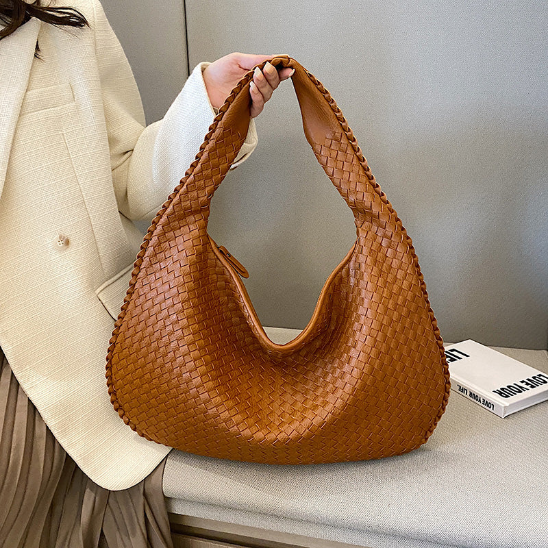 Chic Sac à Bandoulière Tressé pour Femmes
