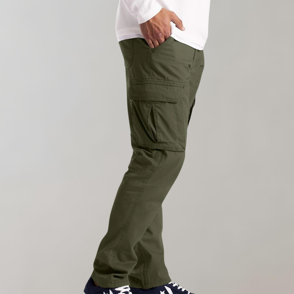 Pantalon Cargo Décontracté Multipoche pour Hommes