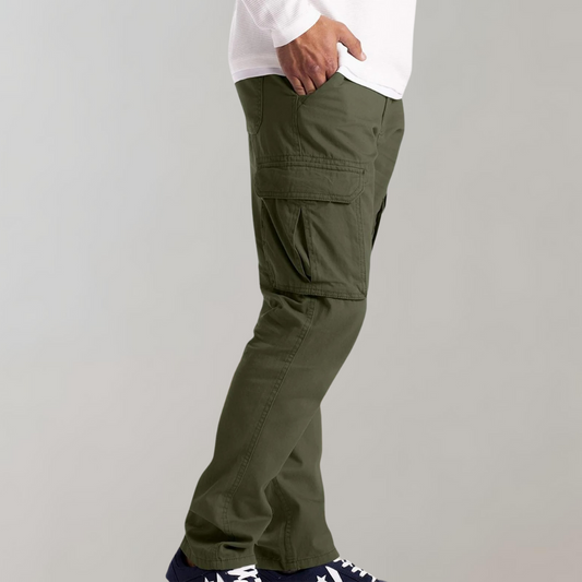 Pantalon Cargo Décontracté Multipoche pour Hommes