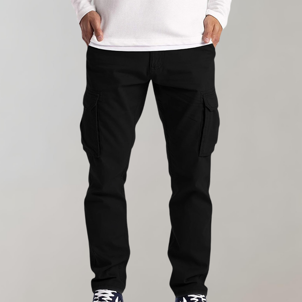 Pantalon Cargo Décontracté Multipoche pour Hommes