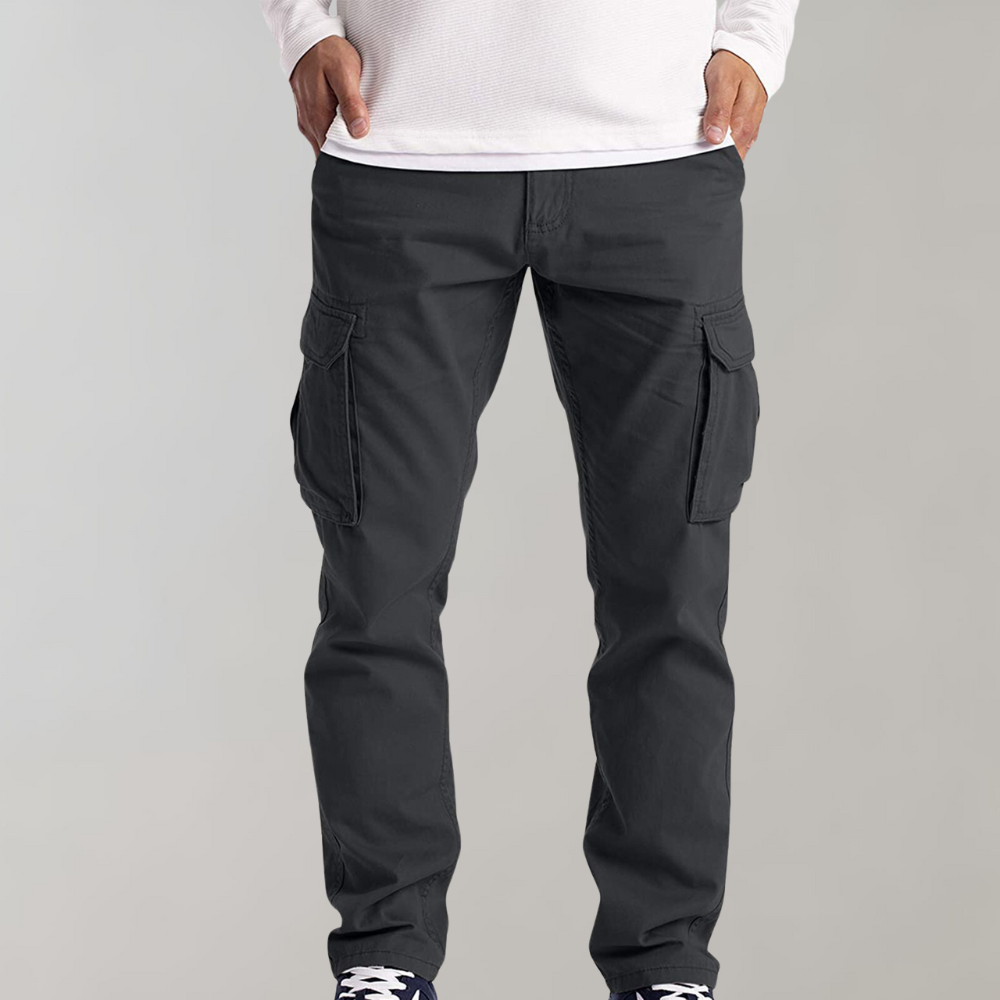 Pantalon Cargo Décontracté Multipoche pour Hommes