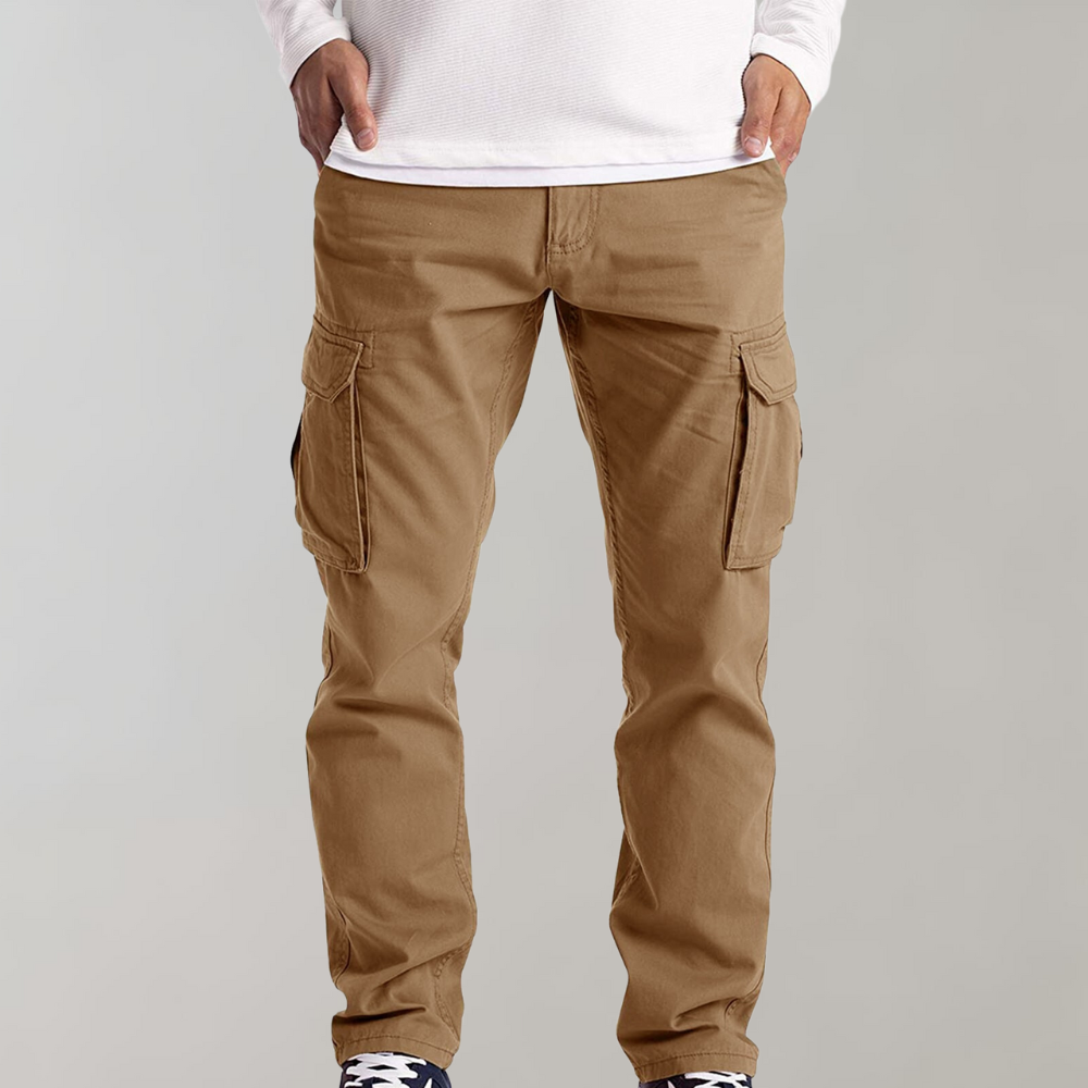 Pantalon Cargo Décontracté Multipoche pour Hommes