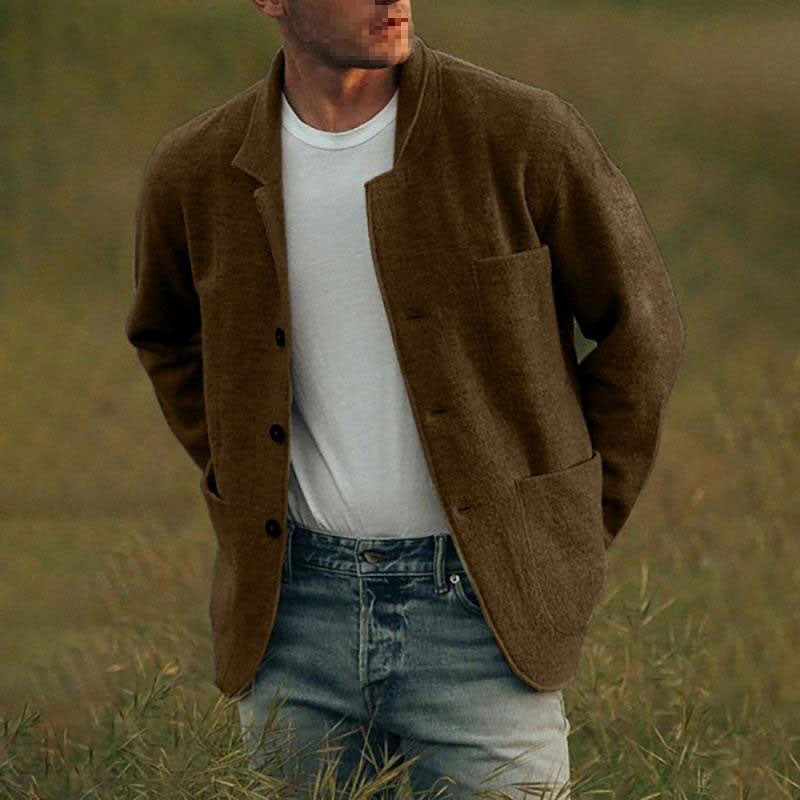 Veste Casual Multipoche pour Hommes